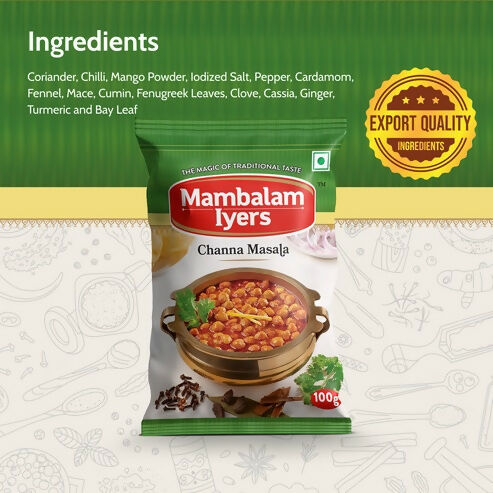 Mambalam Iyers Channa Masala Powder