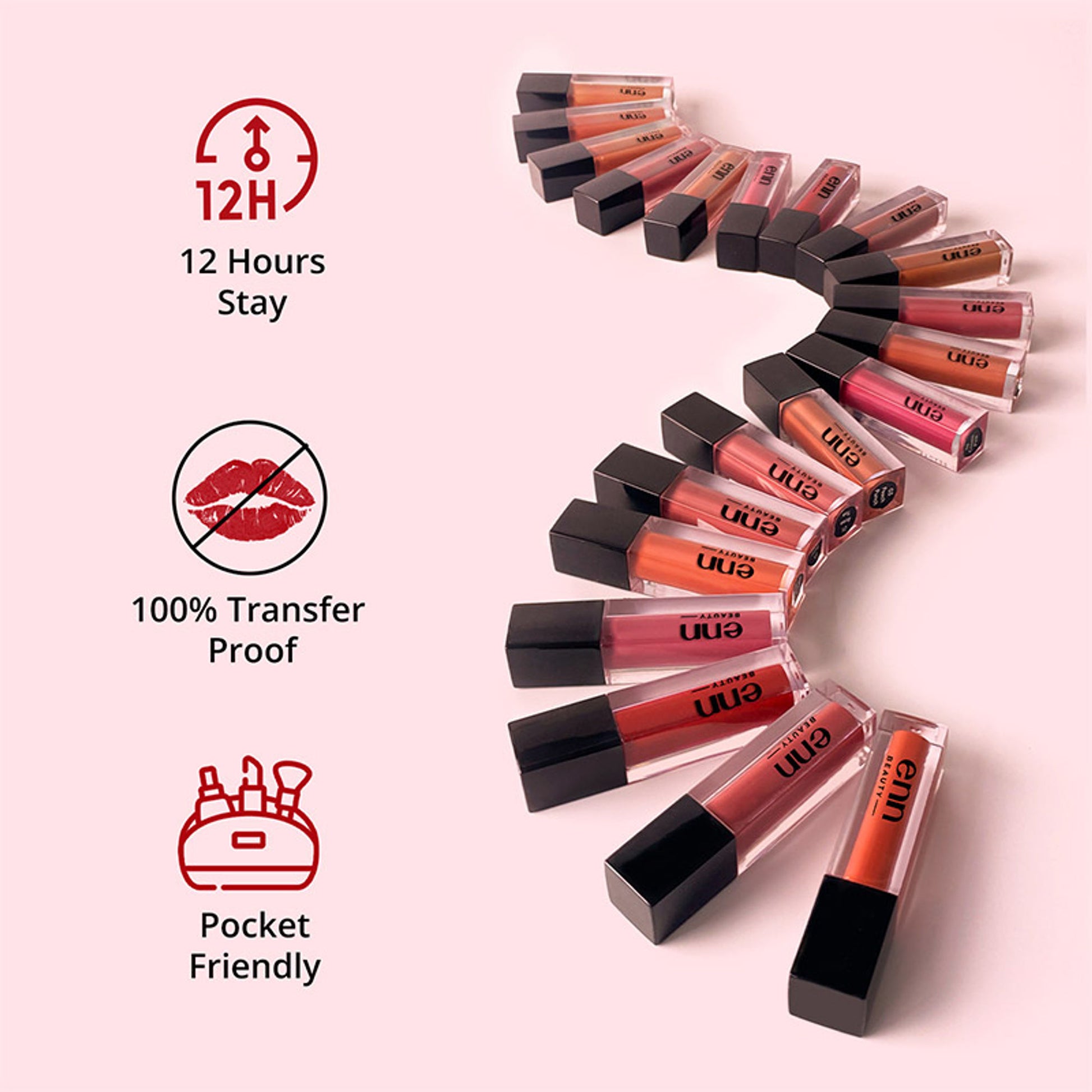 ENN Transferproof Matte Liquid Lipstick - Mocha Martini