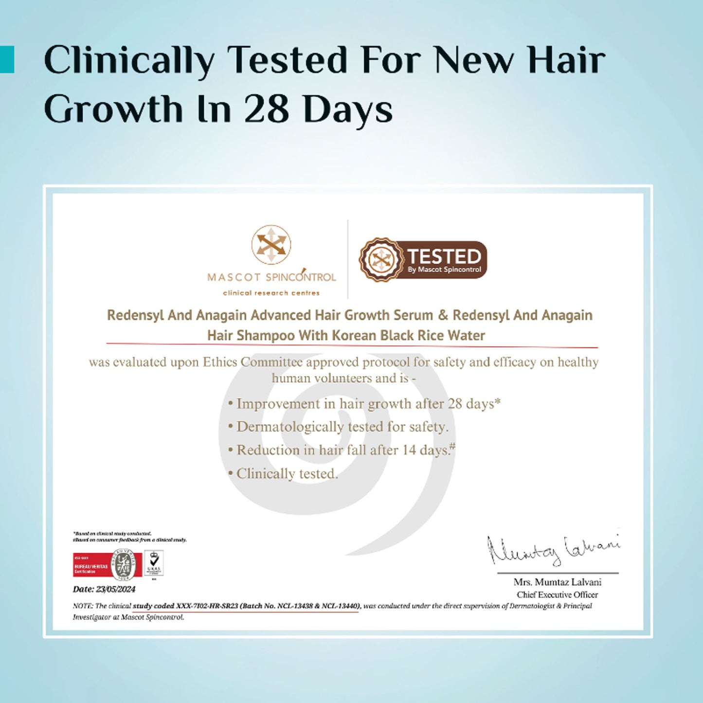 Pilgrim 3% Redensyl 4% Anagain Rosemary Korean Black Rice Advance Hair Growth Serum For Men & Women