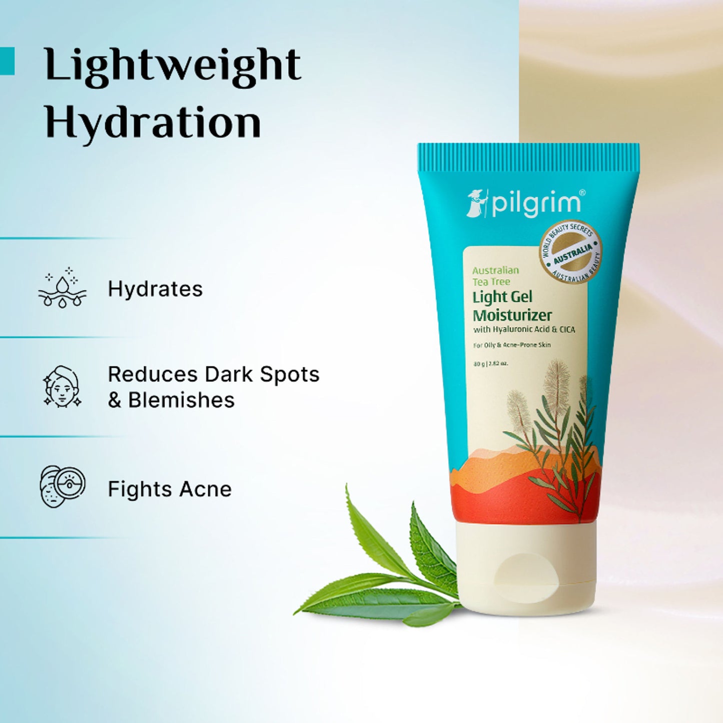 Pilgrim Tea Tree Light Non-Oily Moisturizer