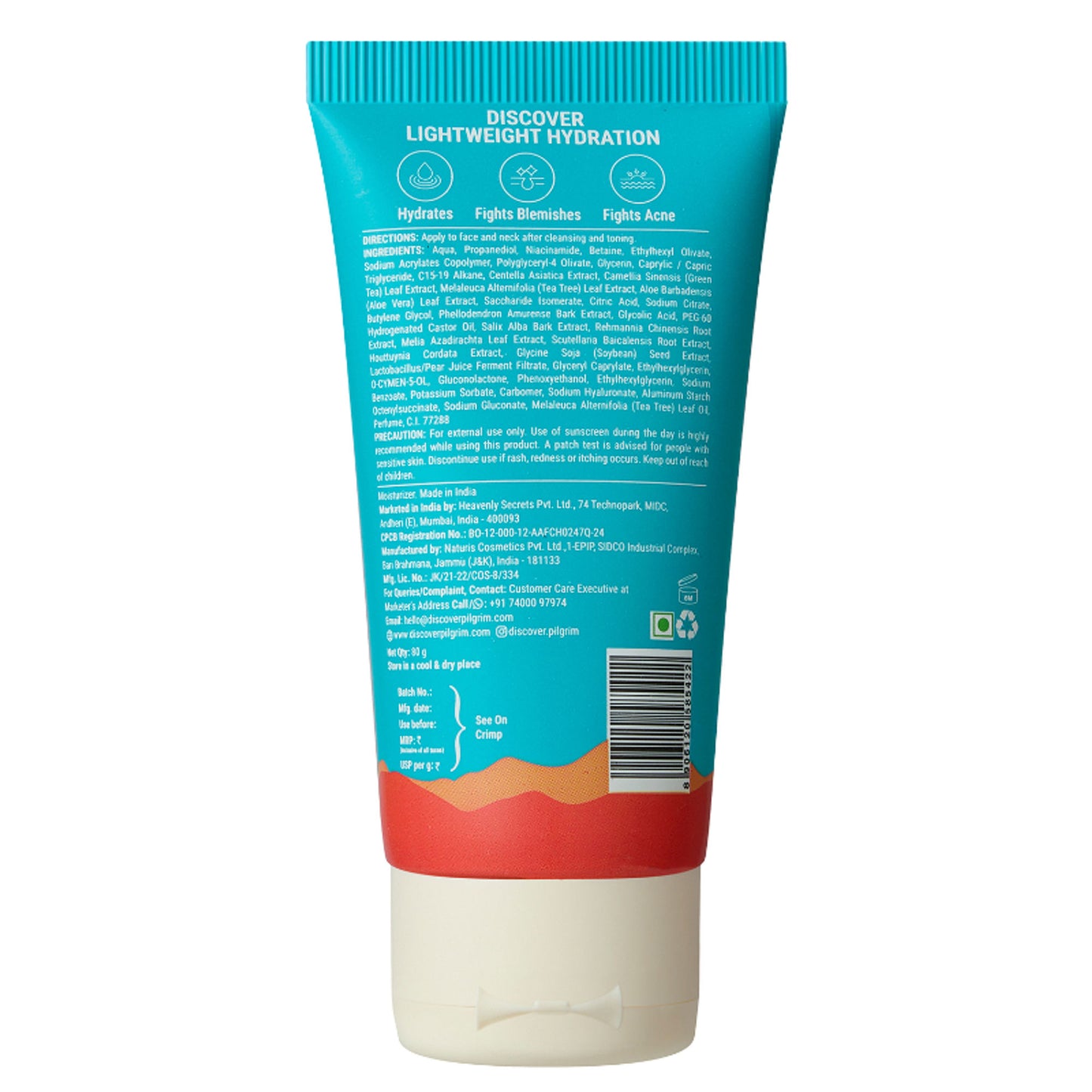 Pilgrim Tea Tree Light Non-Oily Moisturizer