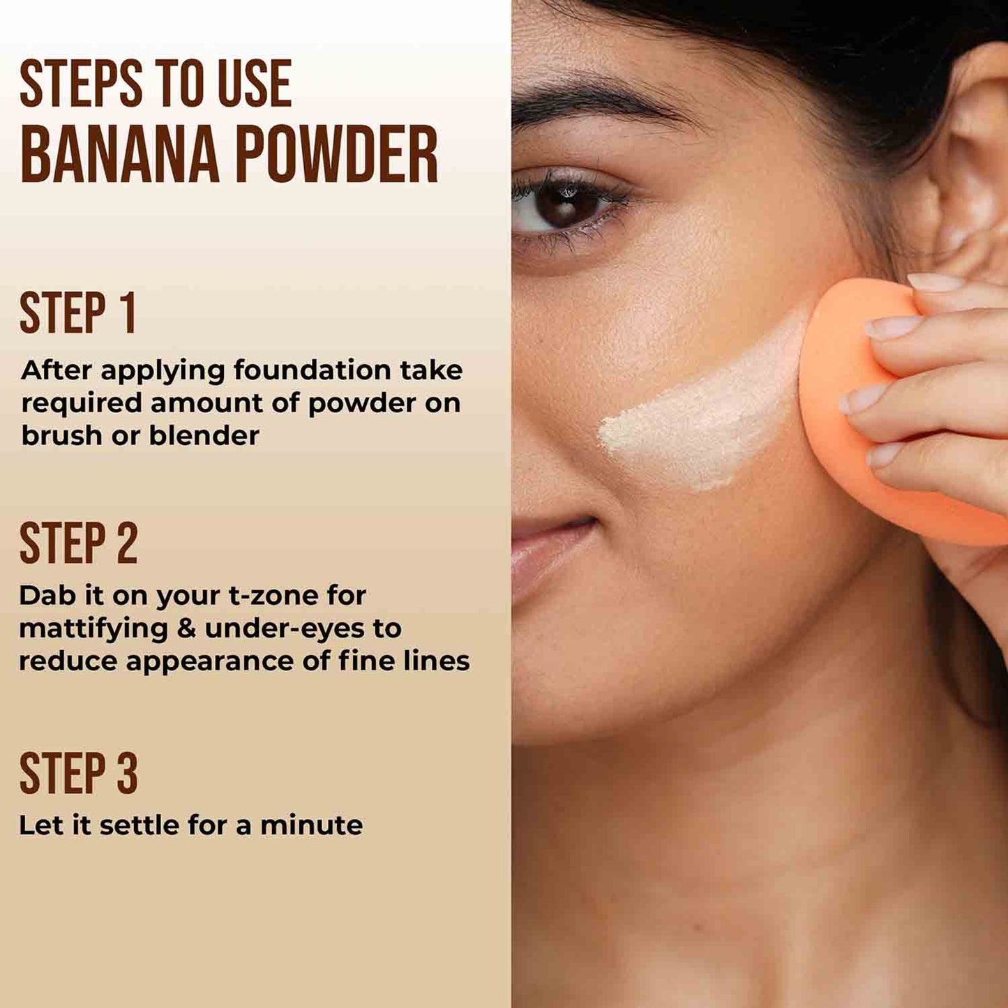 Insight Cosmetics Banana Loose Powder, Oil Control Formula, Long-Wear Matte Finish