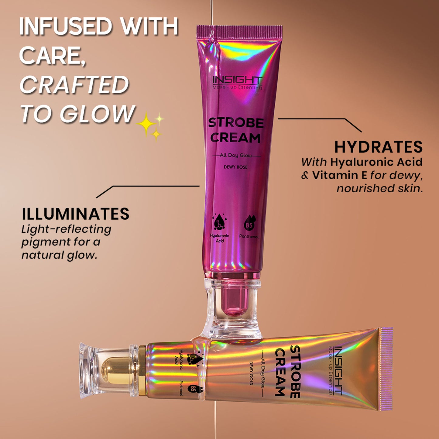 Insight Cosmetics Strobe Cream - Dewy Gold