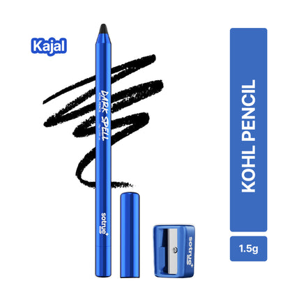 Sotrue Dark Spell Kohl Kajal Pencil With Sharpener - Black