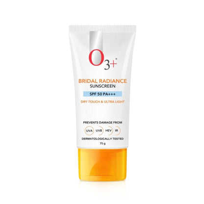 O3+ Professional Bridal Radiance Sunscreen SPF 50 PA +++