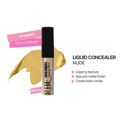 Rhe Cosmetics Velvet Veil Liquid Concealer - Nude
