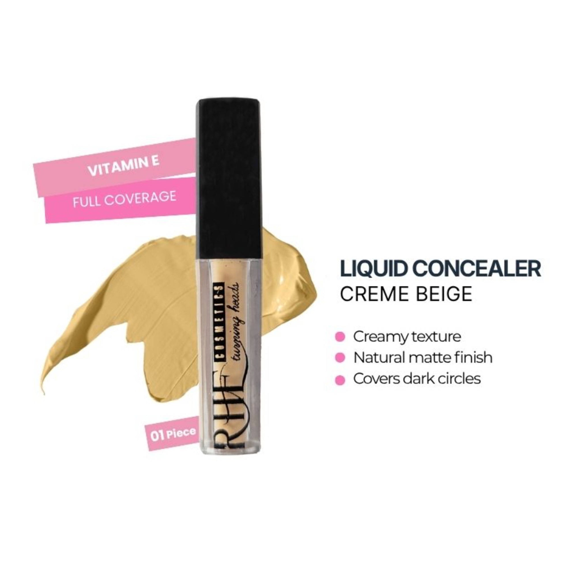 Rhe Cosmetics Velvet Veil Liquid Concealer - Creme Beige