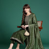 Dhiyona IE Ethnic Motifs Embroidered Sequinned Kurta with Trousers & Dupatta