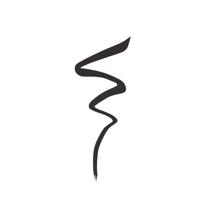 Anastasia Beverly Hills True Black Matte Liquid Eyeliner with precise brush applicator on a white background.