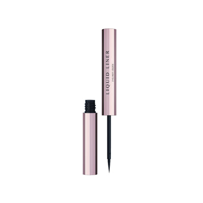 Anastasia Beverly Hills Liquid Liner in true black matte, featuring a sleek applicator and smooth liquid formula for precise eye lining.