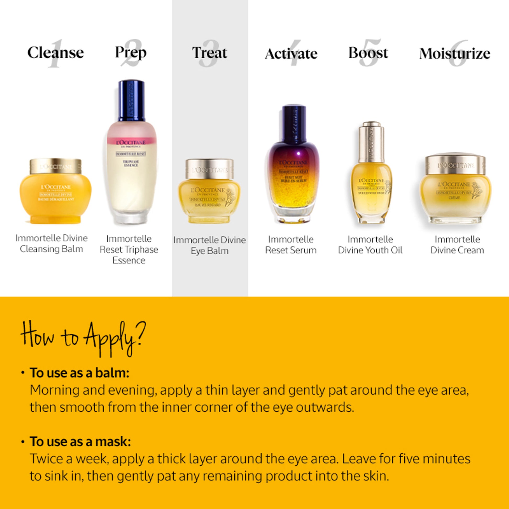L'Occitane Immortelle Divine Anti-Aging Eye Balm