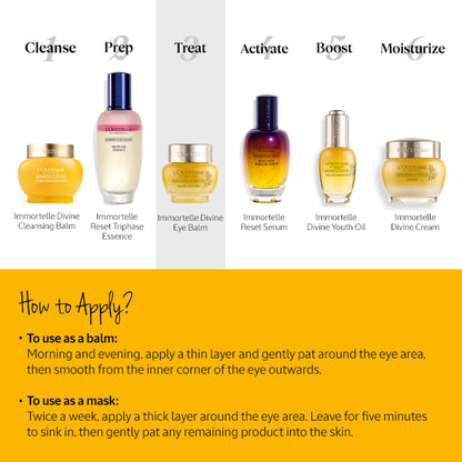 L'Occitane Immortelle Divine Anti-Aging Eye Balm