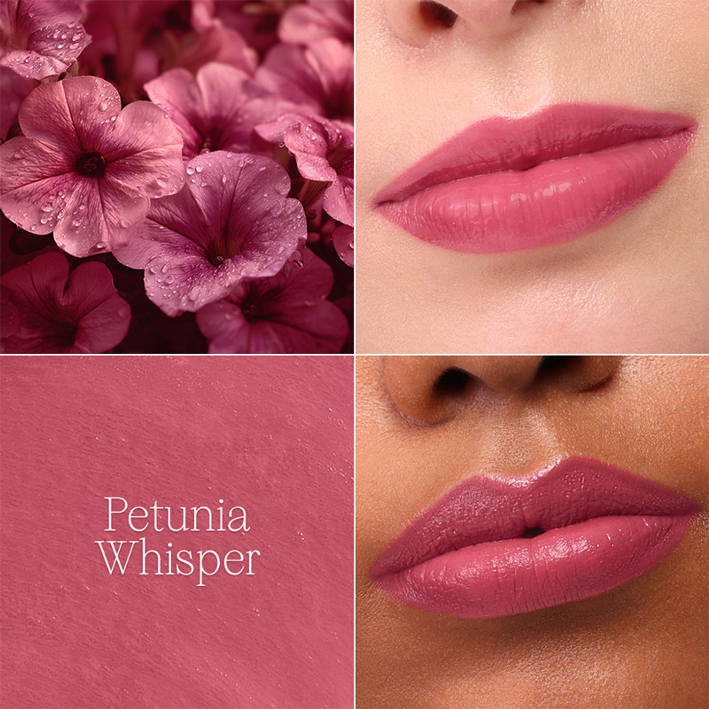 KIRO Fleur Serum Lip Balm - Petunia Whisper