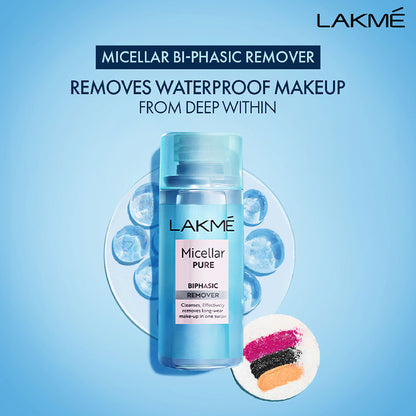Lakme Micellar Water Biphasic Make Up Remover