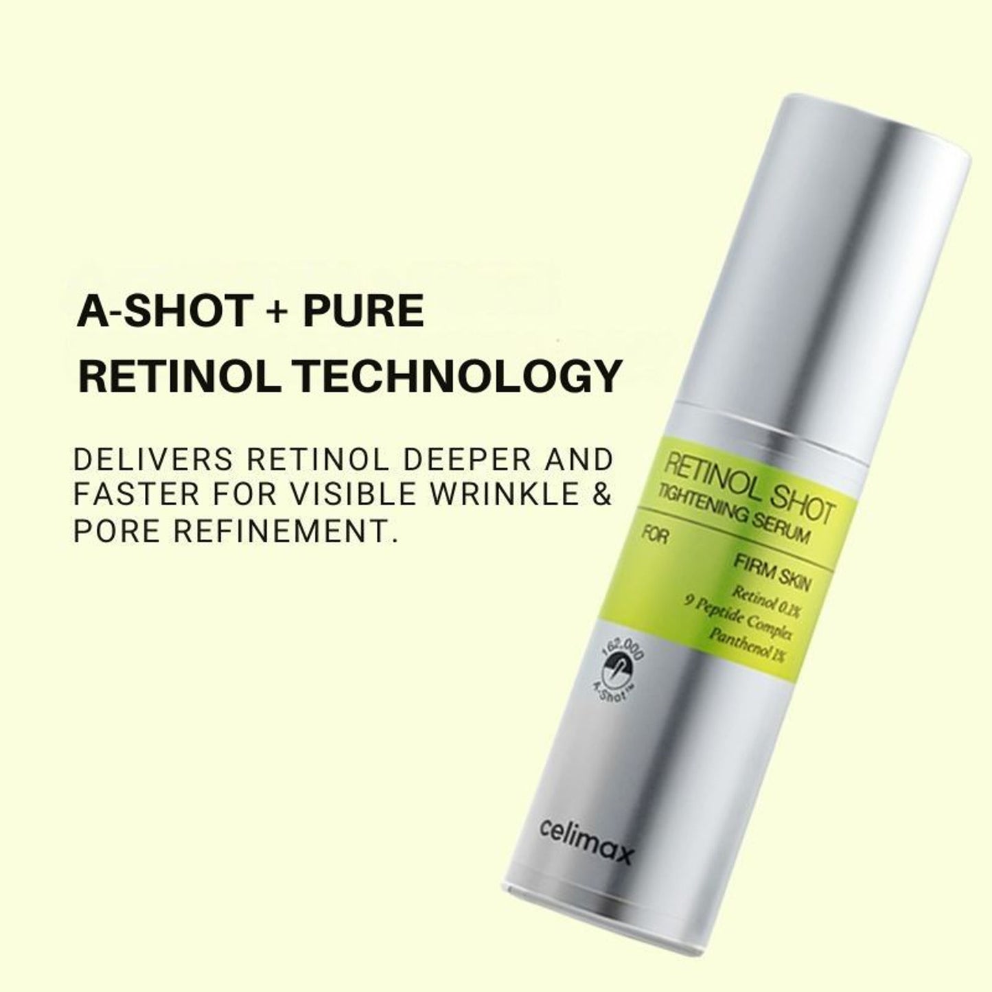 Celimax The Vita-A Retinol Shot Tightening Serum, For Anti-Aging, Dark Spots & Wrinkles