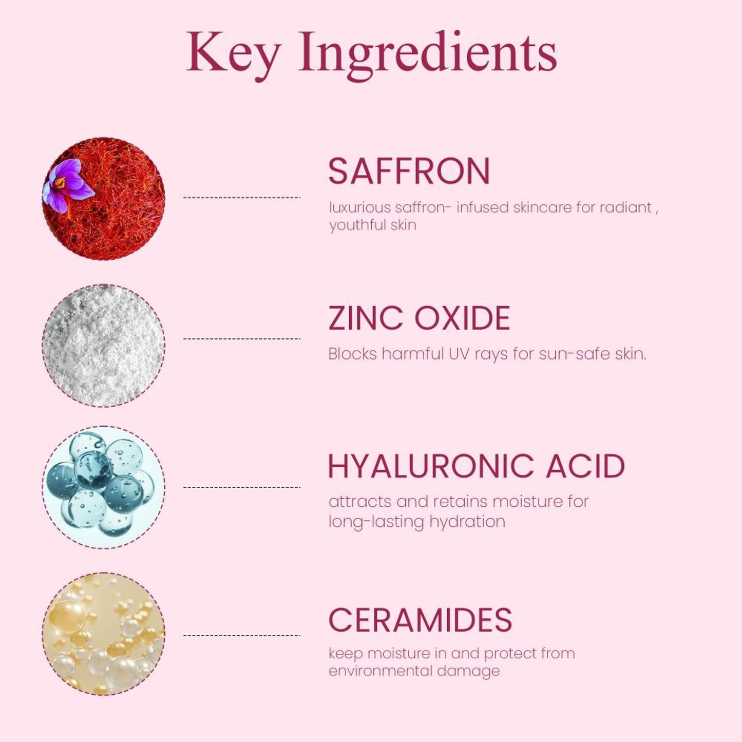 Saffrn Sun Defence SPF 50 Sunscreen With Richnes Of Saffron