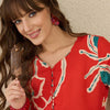 Dhiyona IE Printed Straight Tunic & Trousers Co-Ord Set