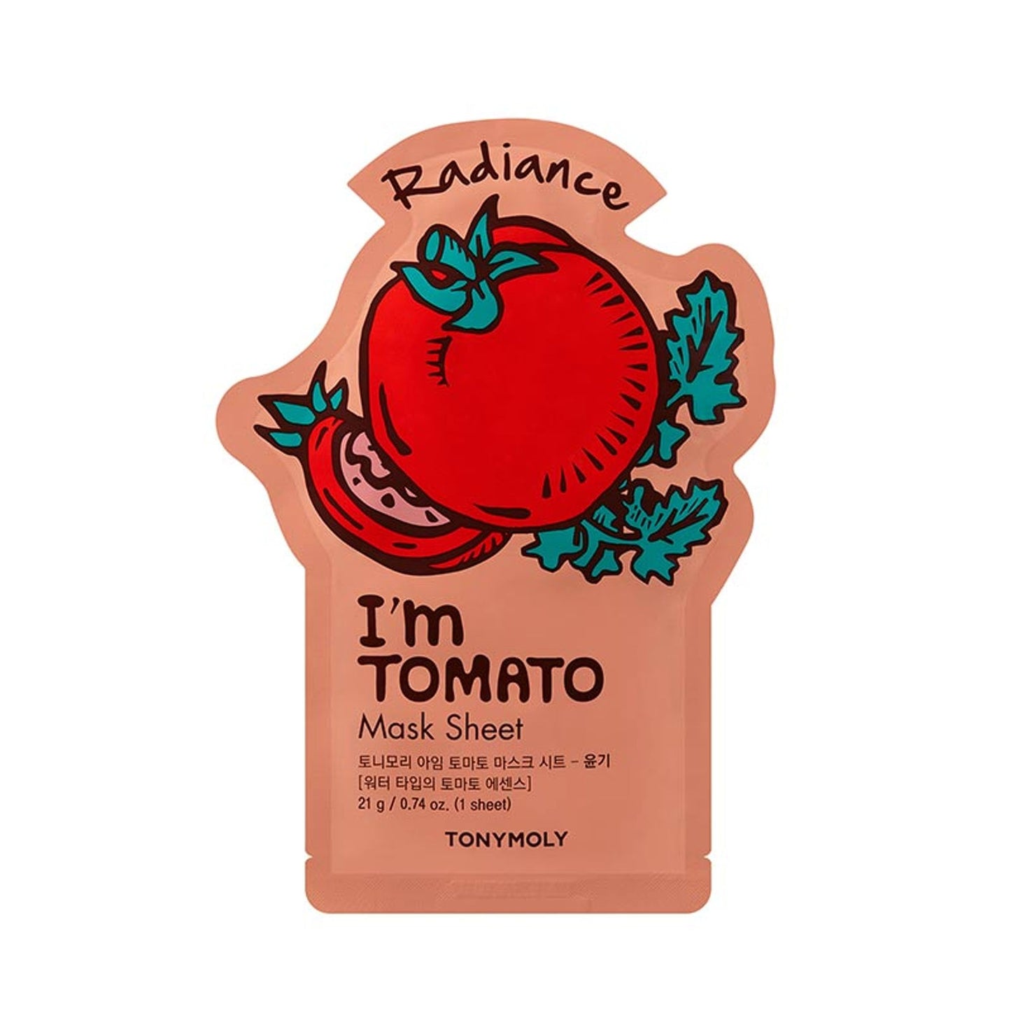TONYMOLY Korean I'm Face Sheet Mask - Tomato