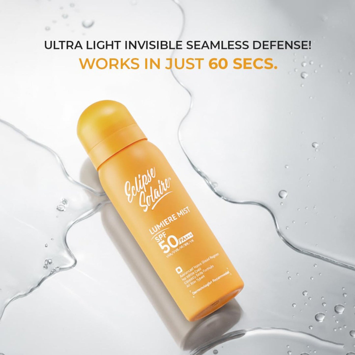 Eclipse Solaire Lumiere Mist Sunscreen Spray SPF 50 PA+++