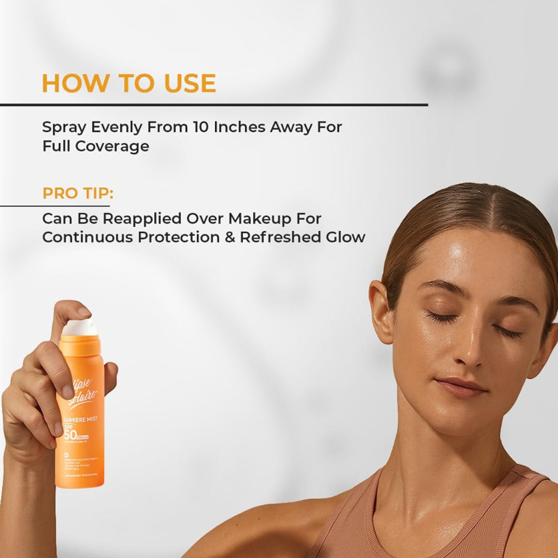 Eclipse Solaire Lumiere Mist Sunscreen Spray SPF 50 PA+++