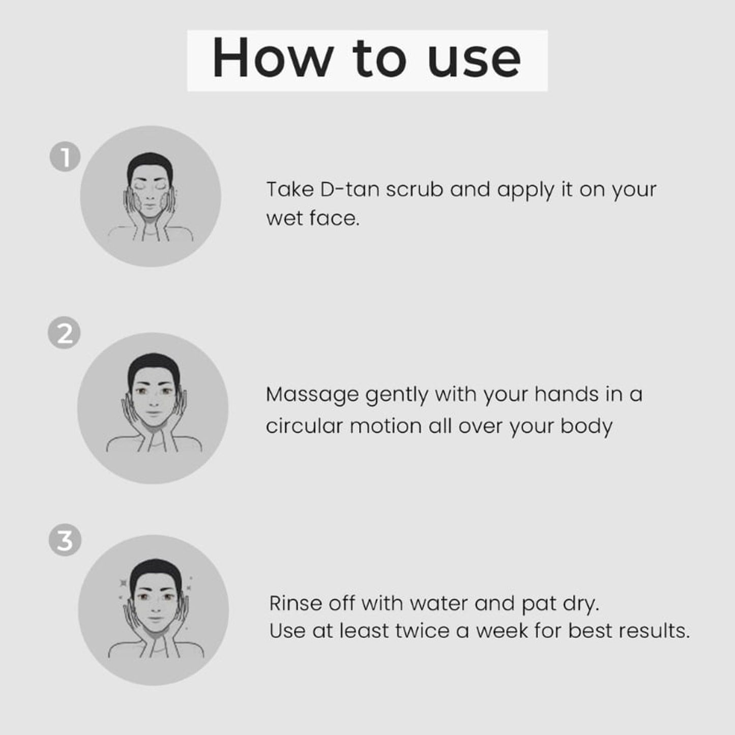 O3+ D-Tan Scrub For Brightening & Glow Boosting