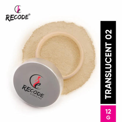 Recode Set & Forget Matte Translucent Setting Powder - 02