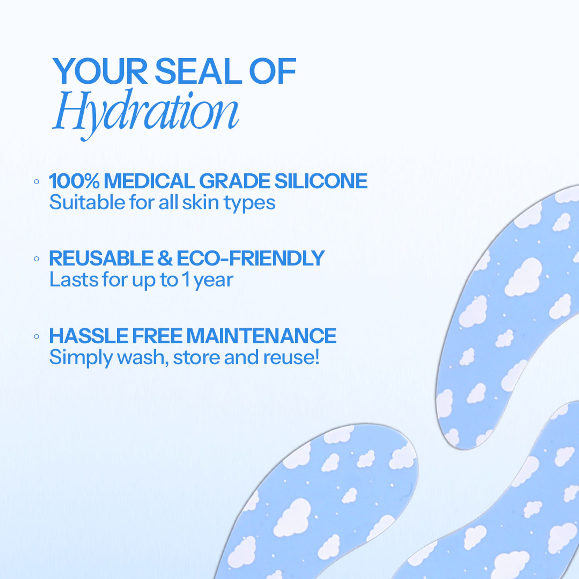 d'you Eyes & Shine - Reusable Eye Patches