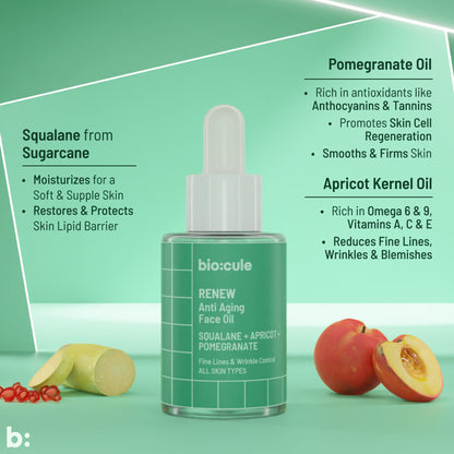 Biocule RENEW Anti Aging Face Oil