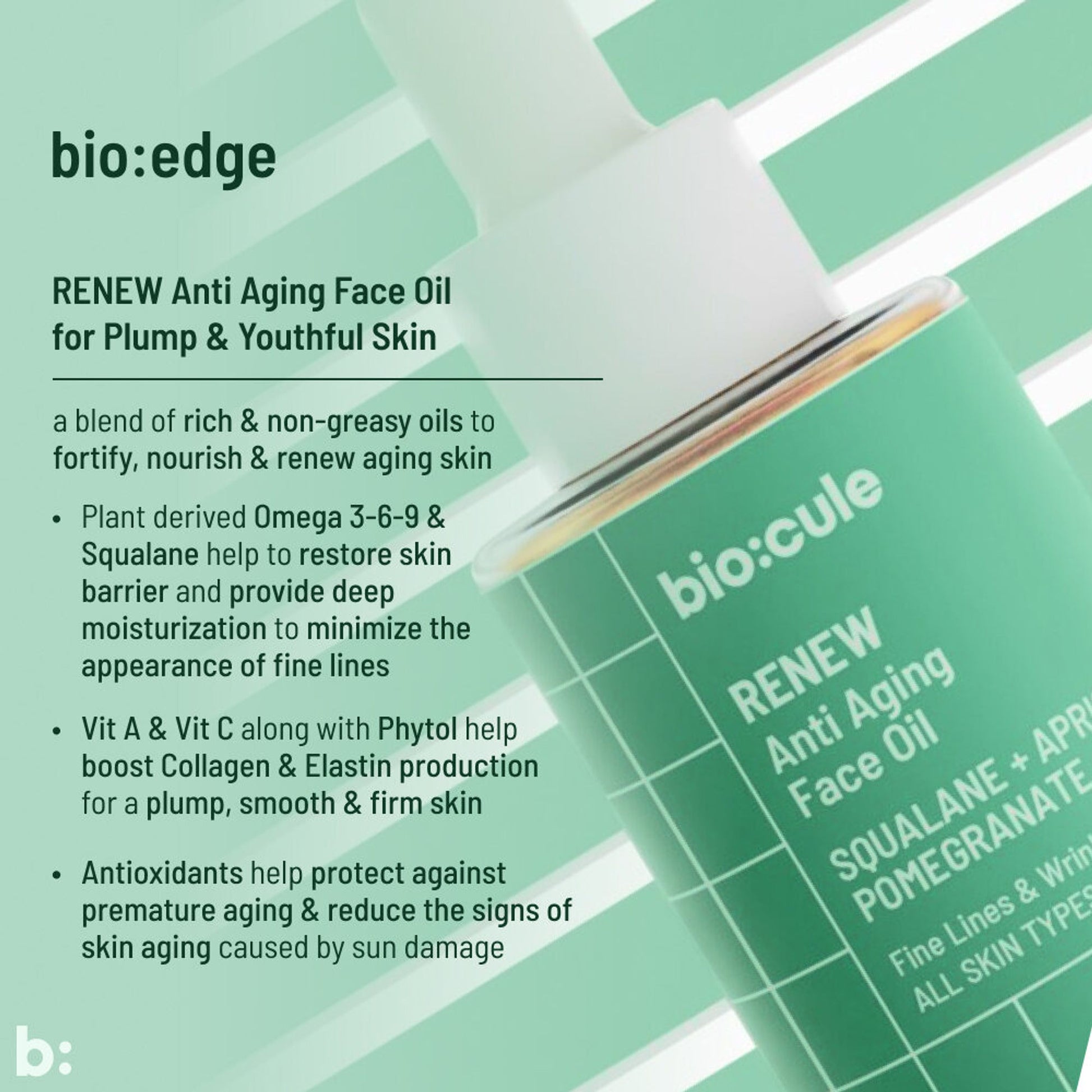 Biocule RENEW Anti Aging Face Oil