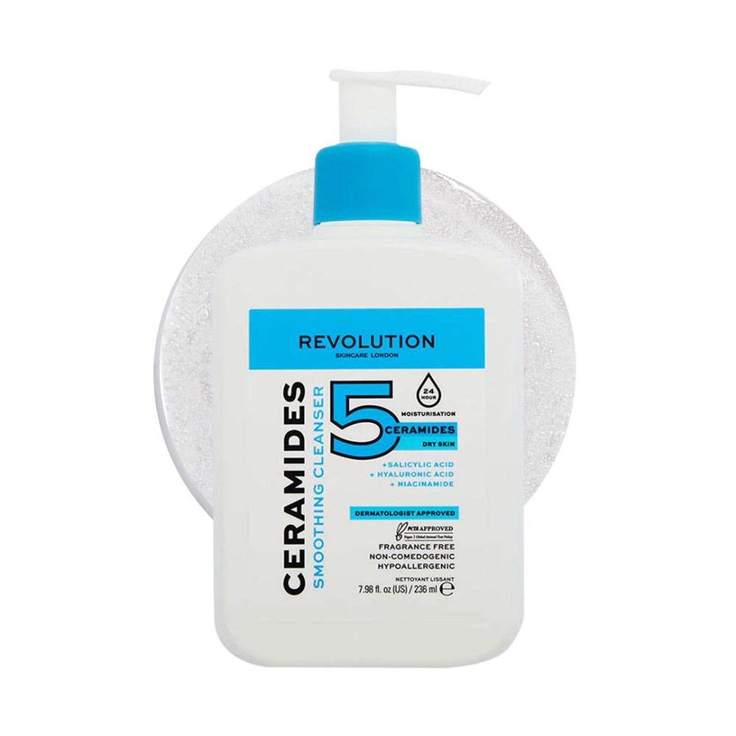 Makeup Revolution Skincare Ceramides Smoothing Cleanser