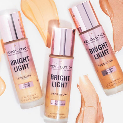 Makeup Revolution Bright Light Face Glow - Lustre Medium