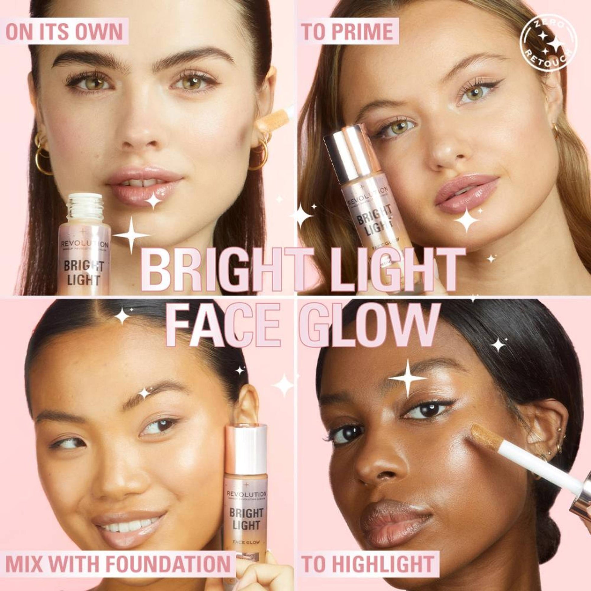 Makeup Revolution Bright Light Face Glow Gleam Light
