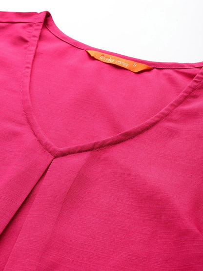 Dhiyona IE Pleated Kurta with Trousers