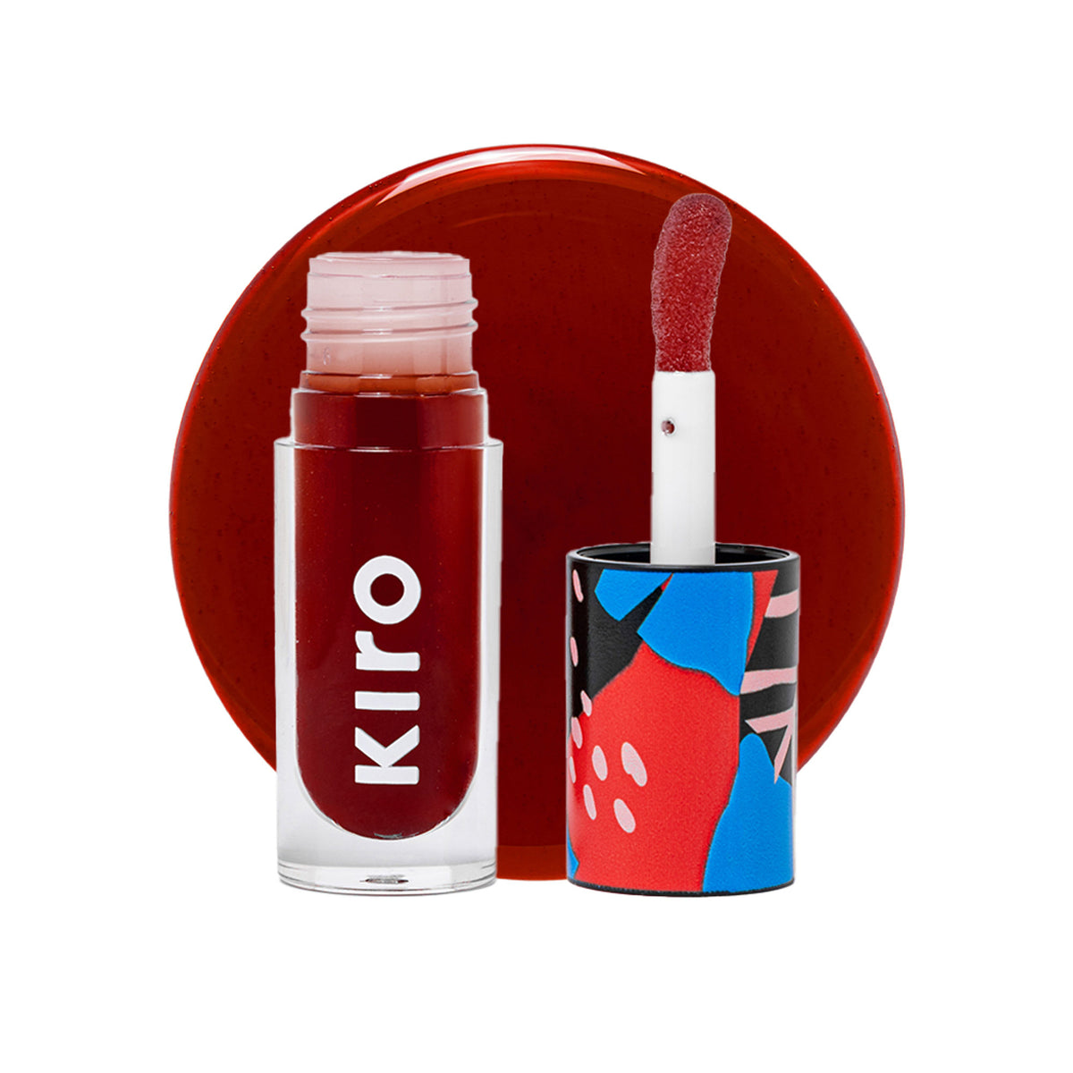 KIRO Ph Play Lip & Cheek Oil in Truffle Drip, featuring a sleek bottle with a dropper for nourishing lip and cheek application.