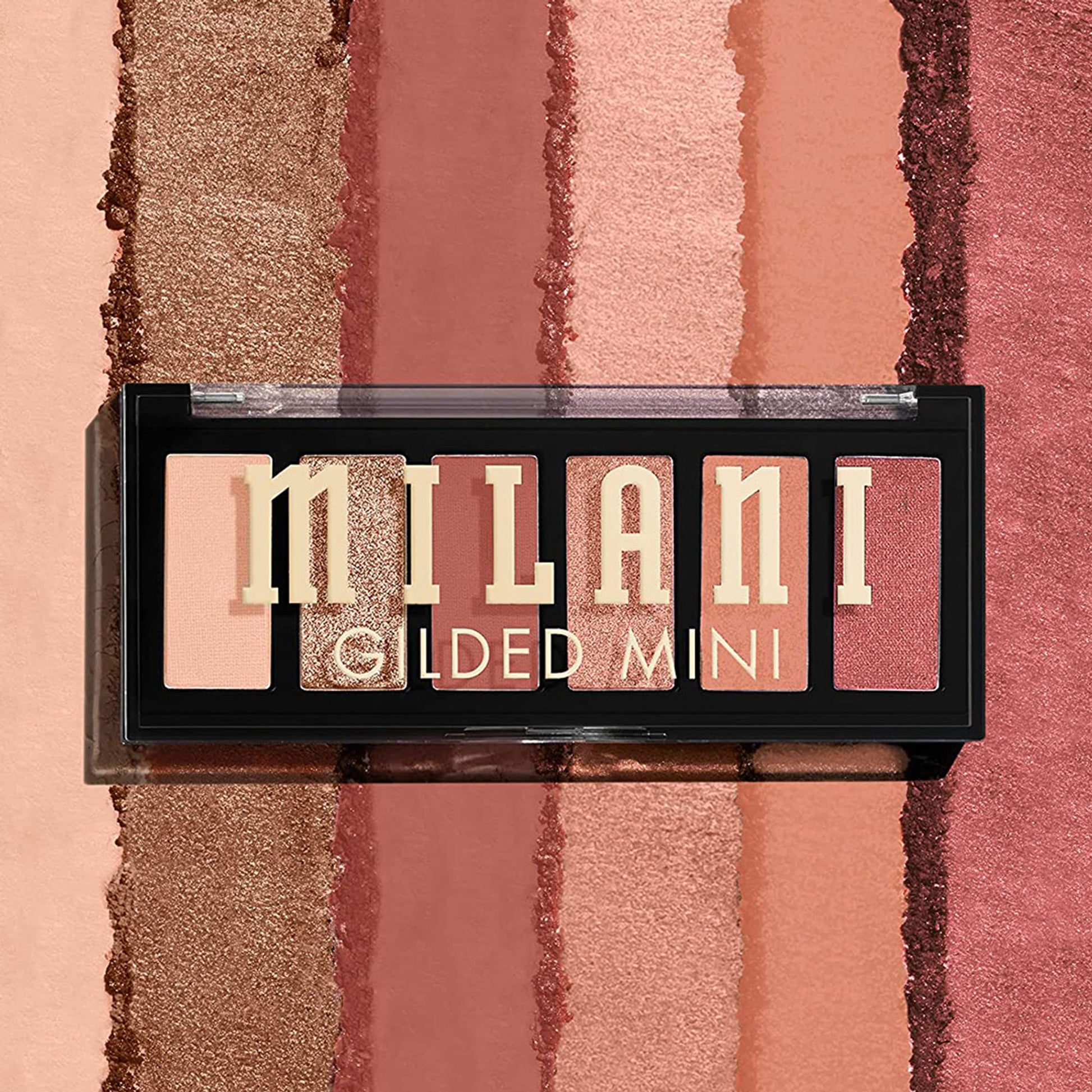 Milani Gilded Mini Eyeshadow Quads - It's All Rose