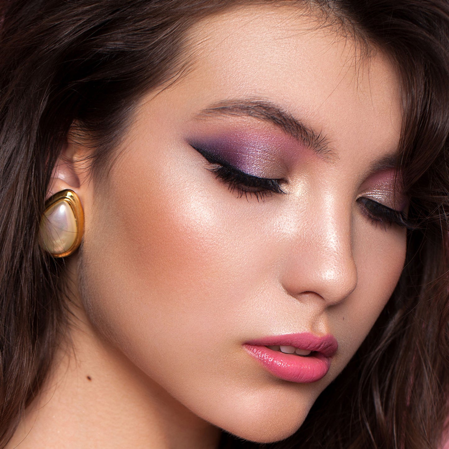 Milani Gilded Mini Eyeshadow Quads - The Wine Down