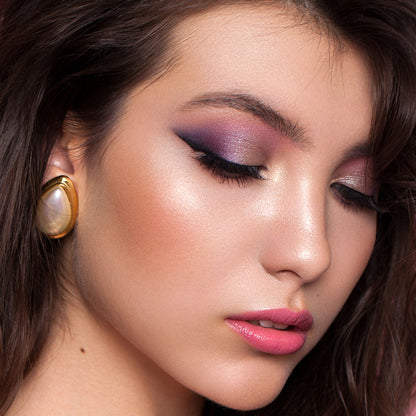 Milani Gilded Mini Eyeshadow Quads - The Wine Down