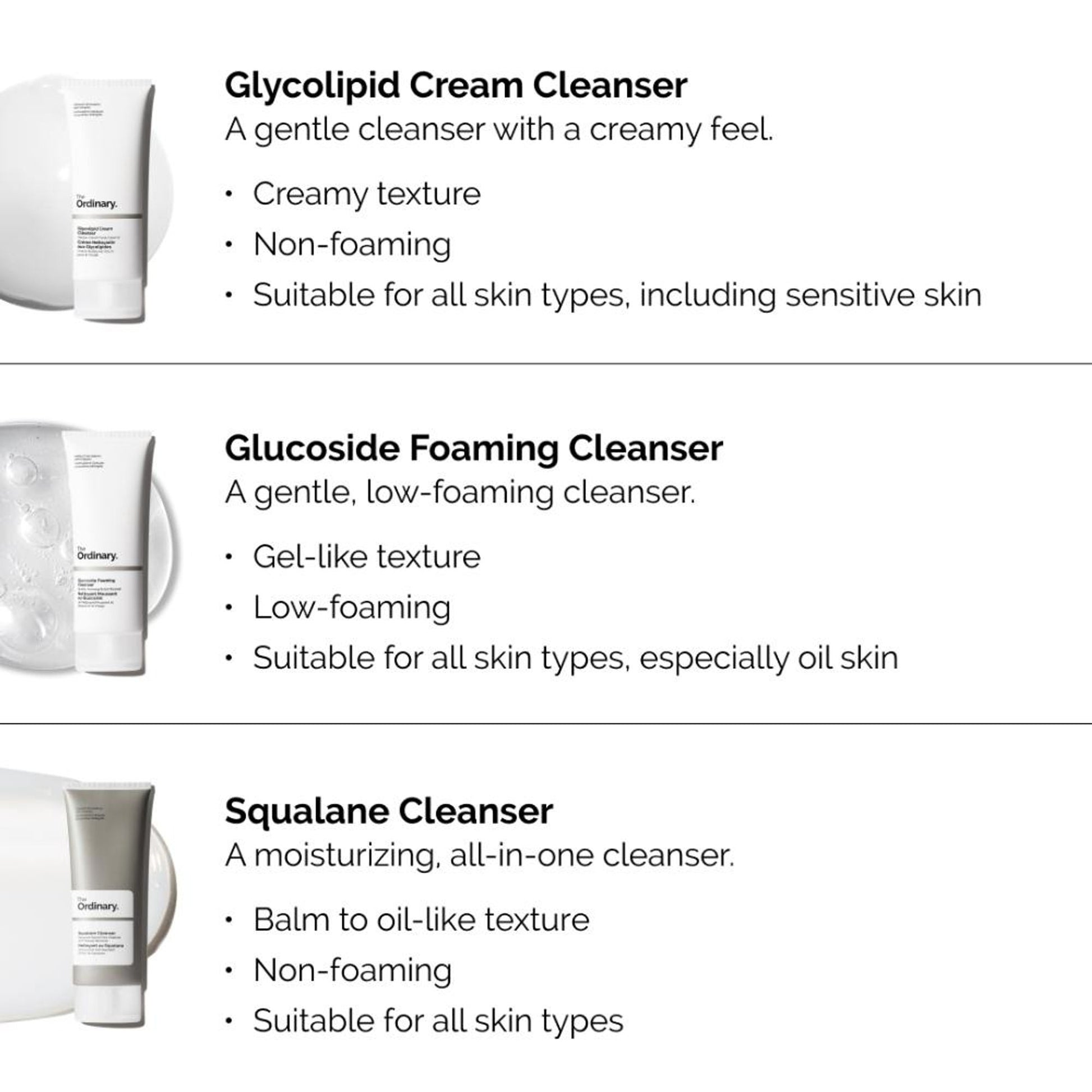 The Ordinary Glycolipid Cream Cleanser