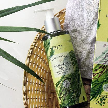 Mantra Herbal Neem & Tea Tree Oil Dandruff Removing Hair Cleanser