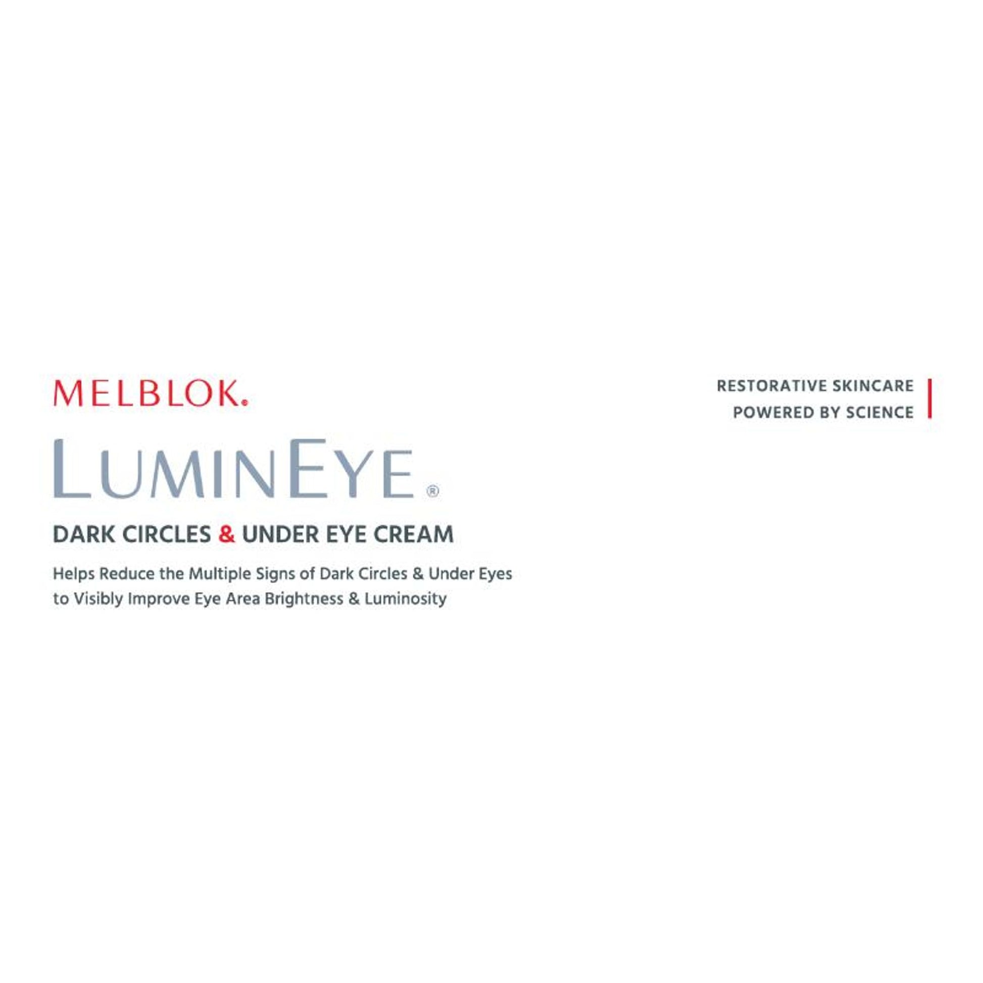Melblok Lumineye Dark Circles & Under Eye Cream