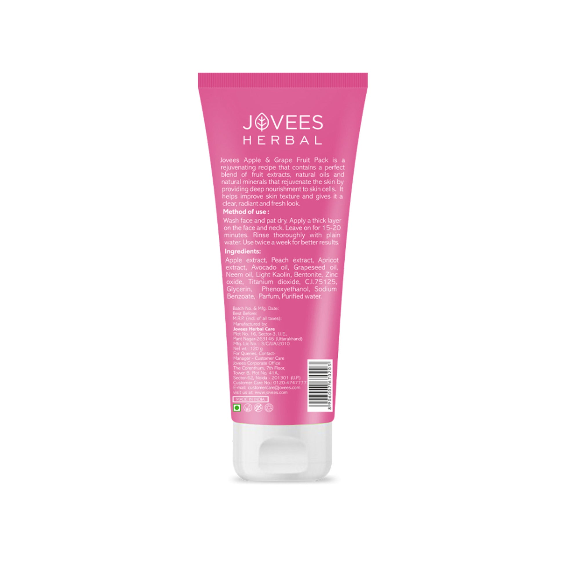 Jovees Apple & Grape Fruit Pack