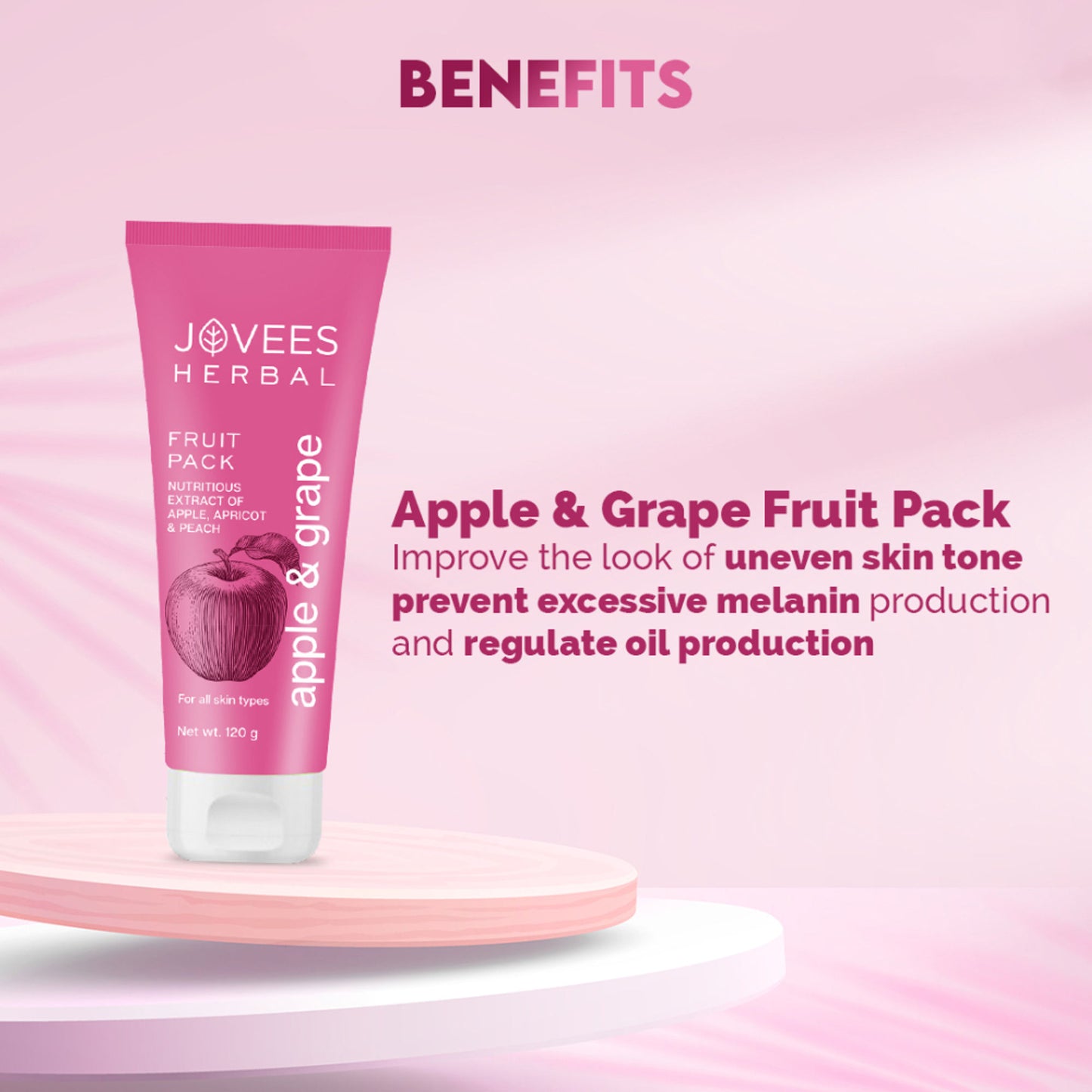 Jovees Apple & Grape Fruit Pack
