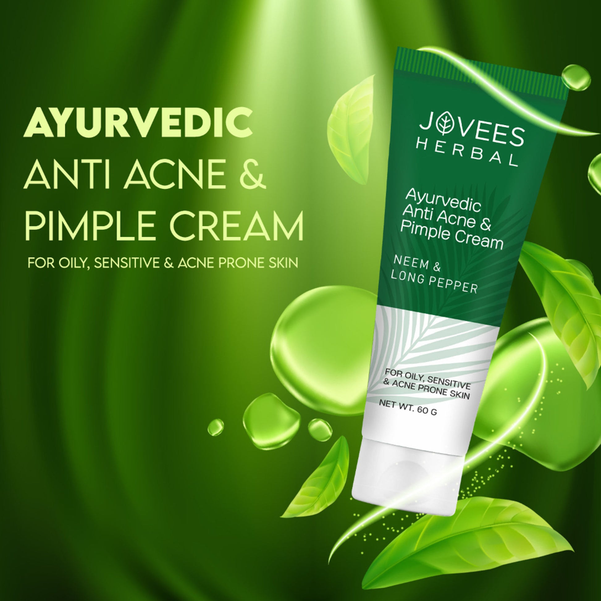 Jovees Ayurveda Anti Acne & Pimple Cream