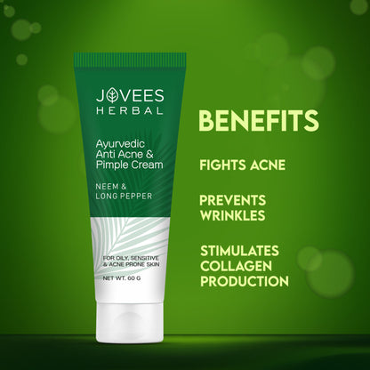 Jovees Ayurveda Anti Acne & Pimple Cream
