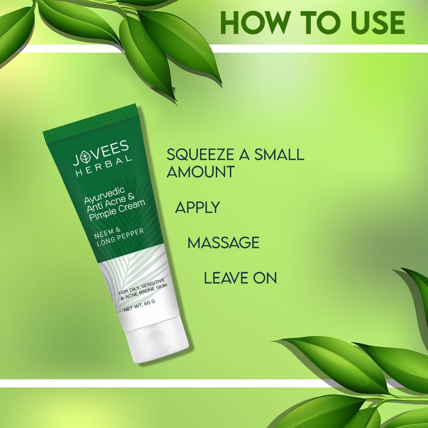 Jovees Ayurveda Anti Acne & Pimple Cream