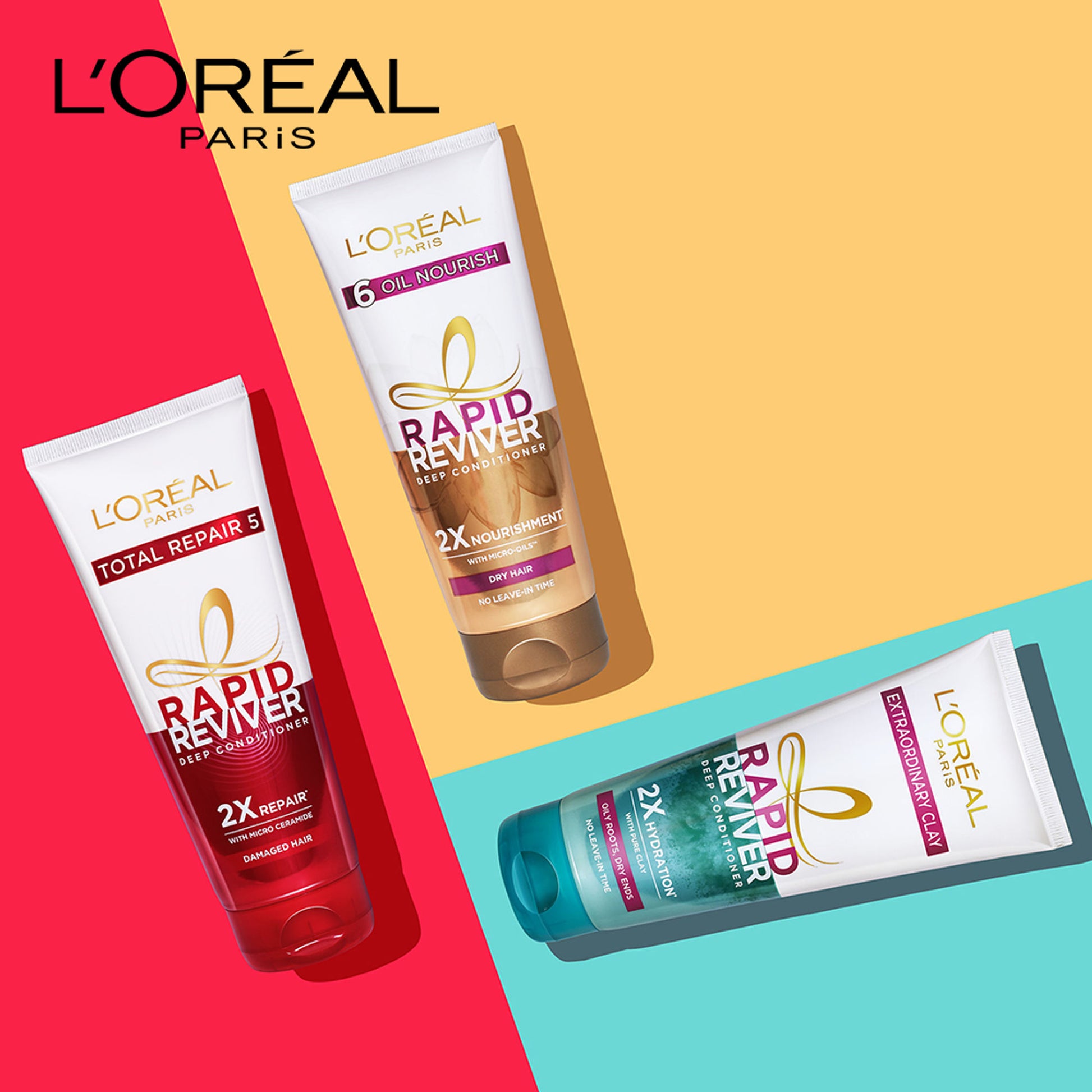 Loreal Paris 6 Oil Nourish Rapid Reviver Deep Conditioner For Dry Hair