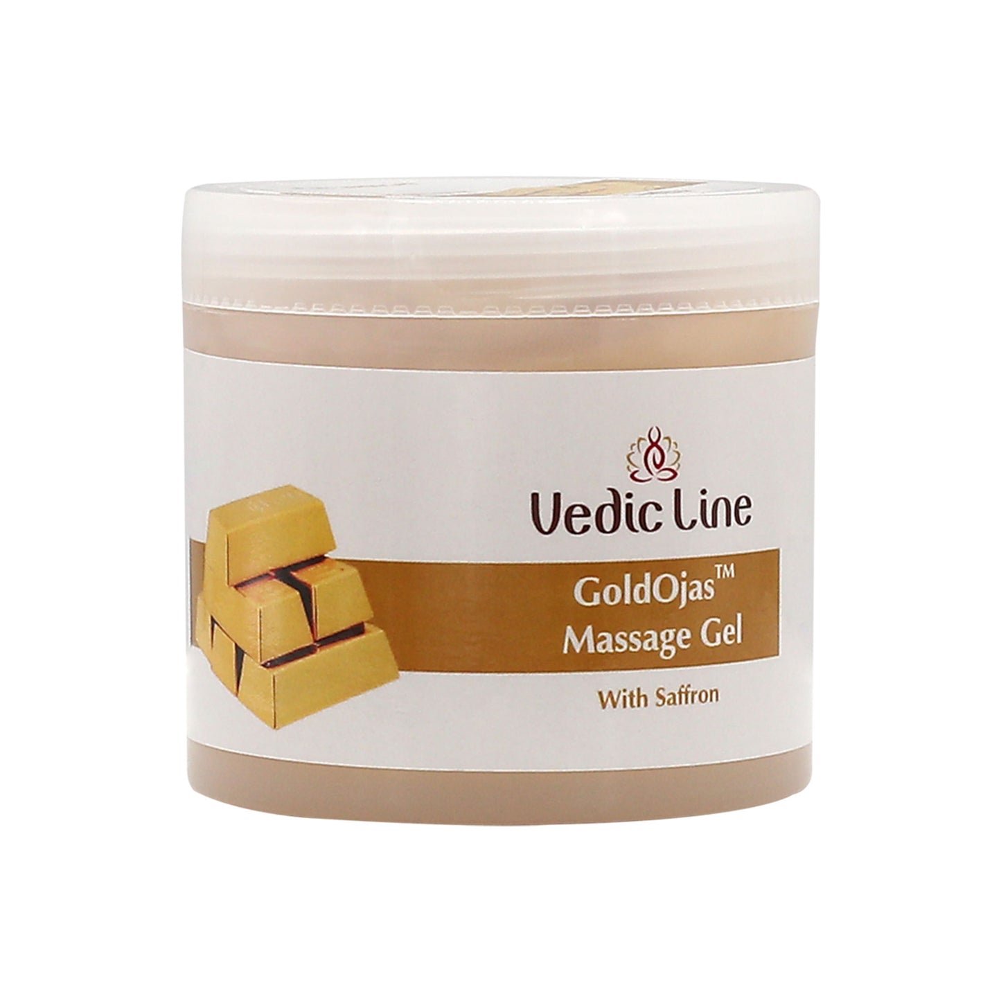 Vedic Line Gold Ojas Massage Gel With Saffron