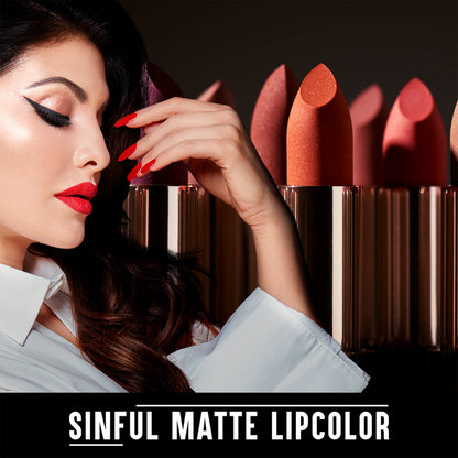 Colorbar Sinful Matte Lipcolor Lustful - 006 Pink - Indyancart