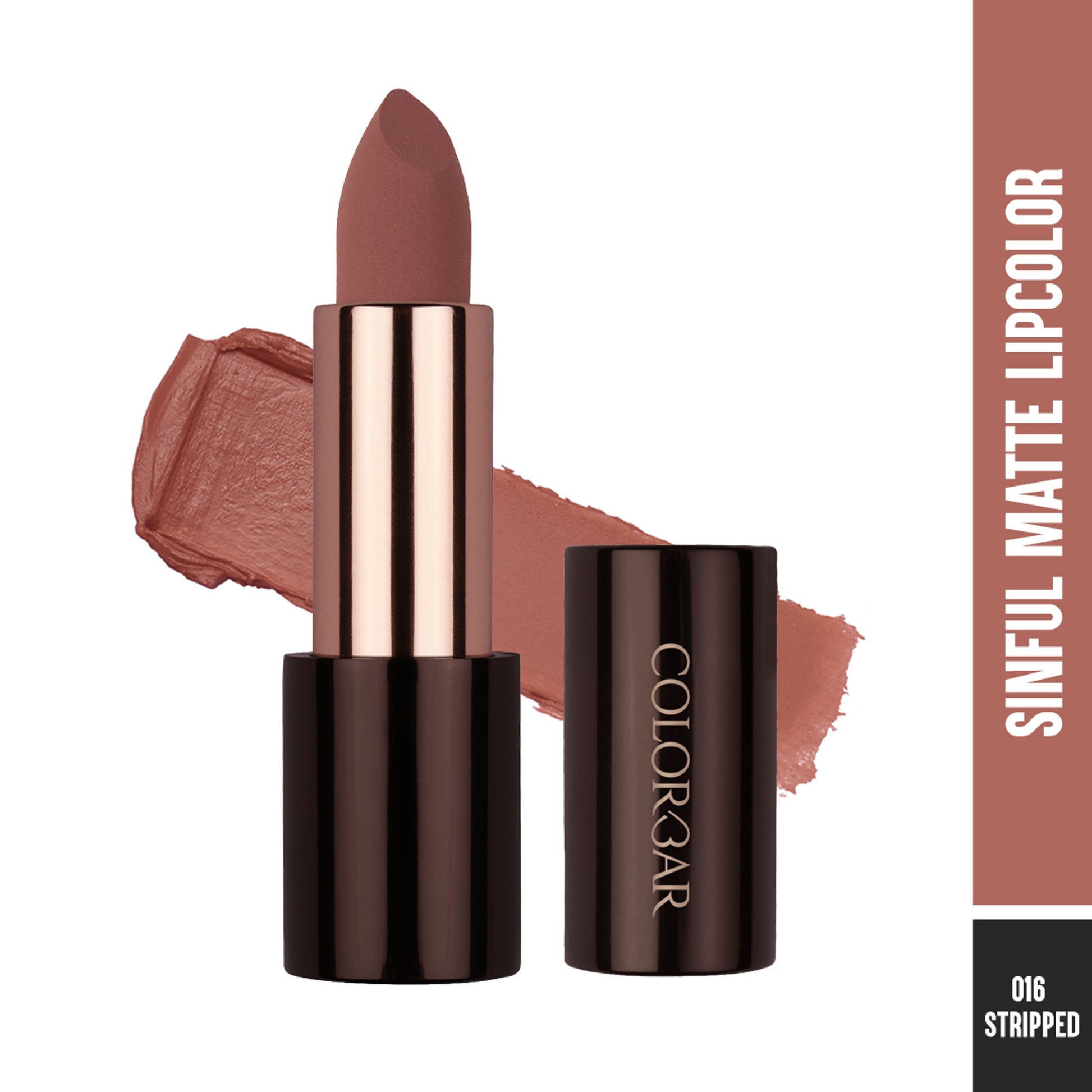 Colorbar Sinful Matte Lipcolor - Stripped