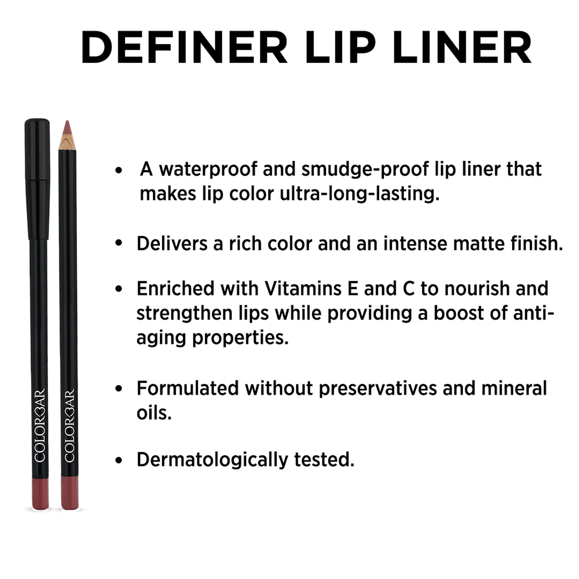 Colorbar Definer Lip Liner - 017 Pure Vino